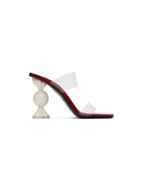 SIMONMILLER Red Candy Heeled Sandals