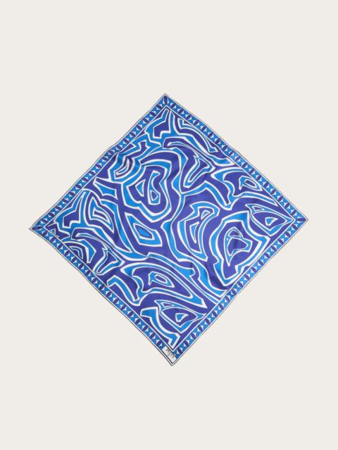 PUCCI LABIRINTO PRINT SILK SCARF