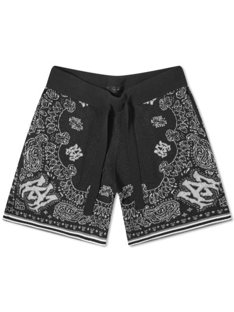 AMIRI AMIRI Bandana Knitted Short