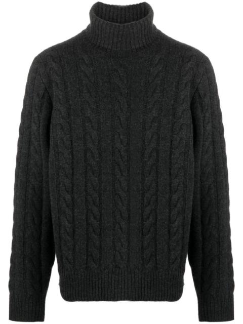 Polo Ralph Lauren cable-knit roll-neck jumper
