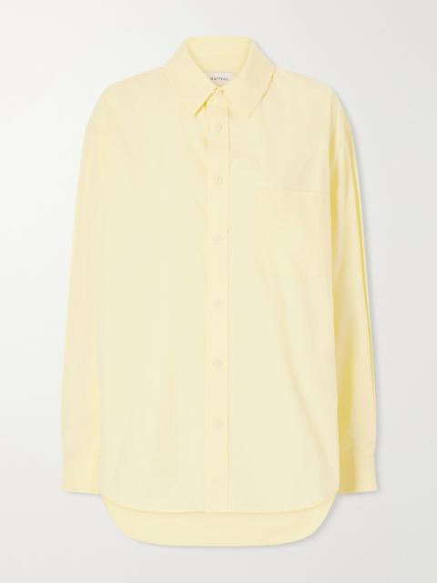 MATTEAU Organic Cotton-poplin Shirt