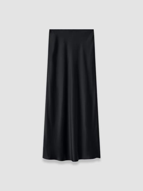 JOSEPH Isaak Long Silk Satin Skirt