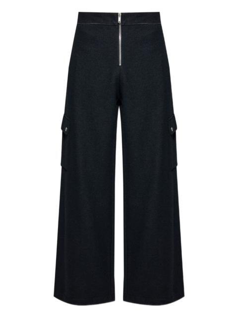 Jil Sander zip-fastening trousers