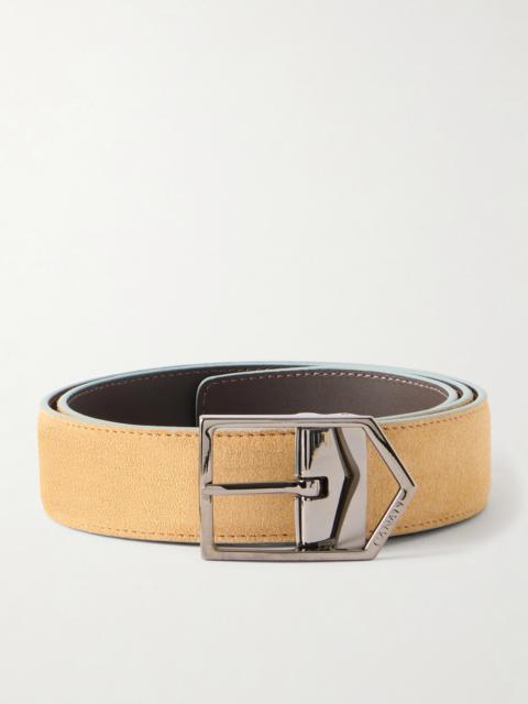 Canali 3.5cm Suede Belt