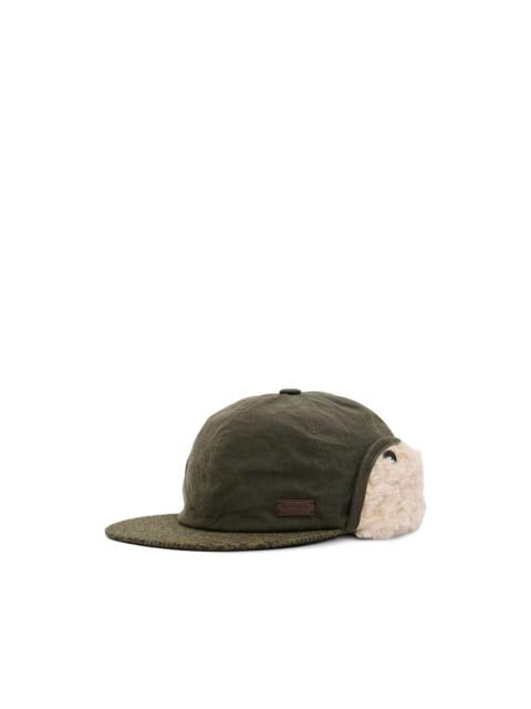 Barbour check-pattern ear-flap cap