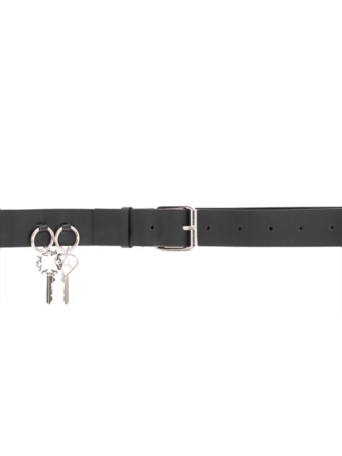 1017 ALYX 9SM LEATHER BELT WITH KEY CHARMS