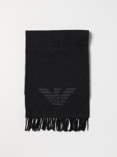 EMPORIO ARMANI Emporio Armani scarf in jacquard wool