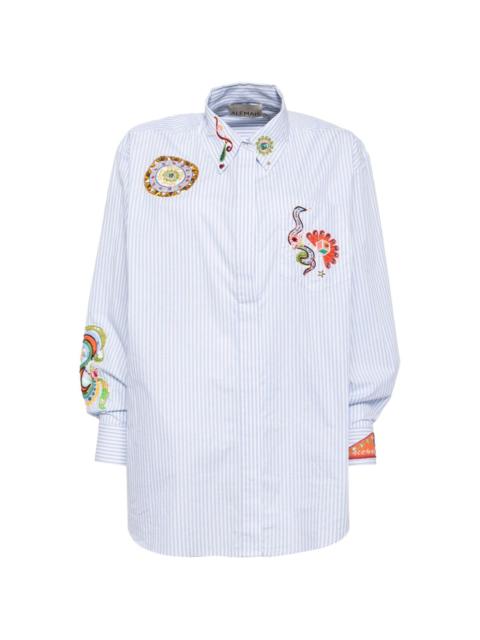 ALÉMAIS Strike patchwork shirt