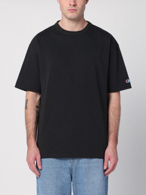 Champion Black cotton crew-neck T-shirt