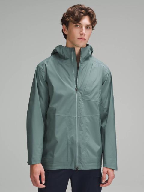 Waterproof Full-Zip Rain Jacket