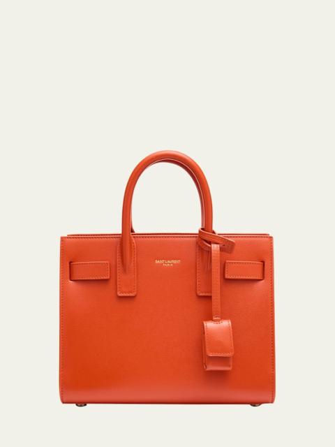 Sac De Jour Nano Top-Handle Bag in Smooth Leather