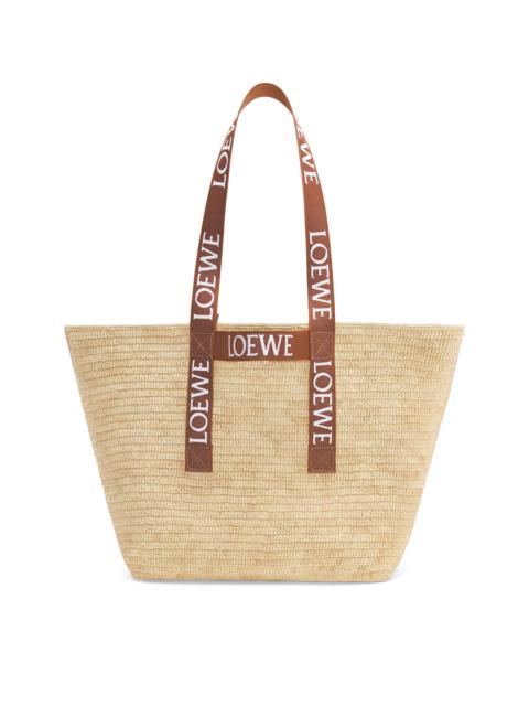 Loewe Fold shopper in raffia