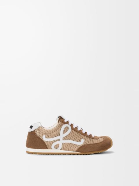 Loewe Ballet Runner 2.0 in suede and mesh