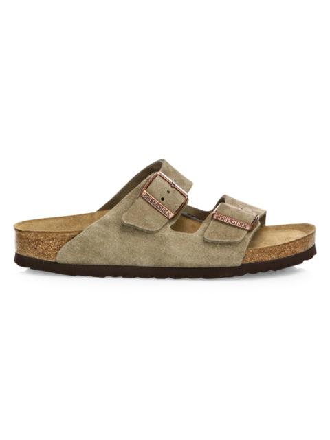 BIRKENSTOCK Women's Women's's Arizona Suede Double-Strap Sandals - Taupe