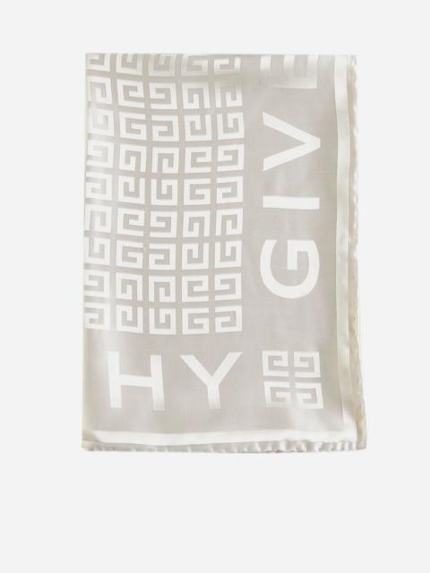 Givenchy 4G logo silk scarf