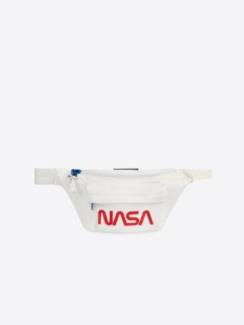 BALENCIAGA Men's Space Beltpack in White