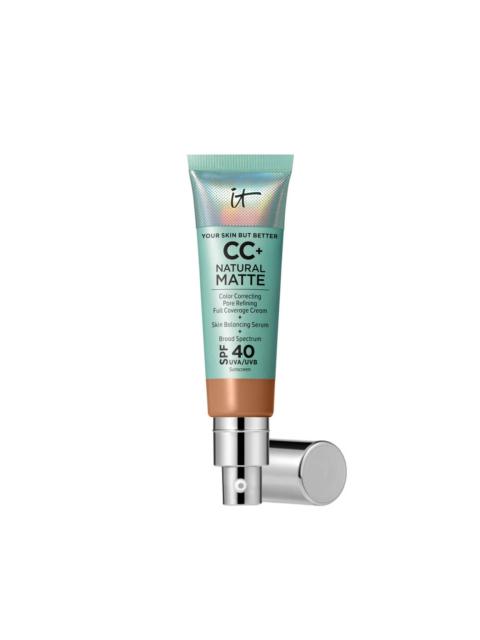 IT Cosmetics CC+ Cream Natural Matte Foundation with SPF 40