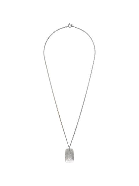 MM6 Maison Margiela Eroded Floral Motif Necklace