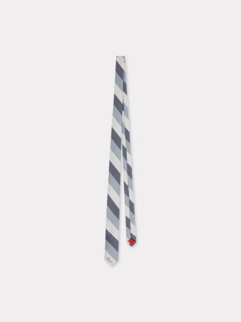 KENZO 'KENZO Stamp' silk tie