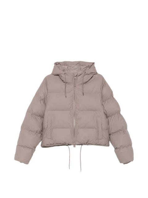 RAINS Alta hooded quilted jacket