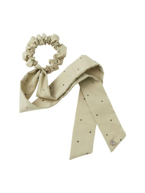 MAISON MICHEL Lixou tied scrunchie