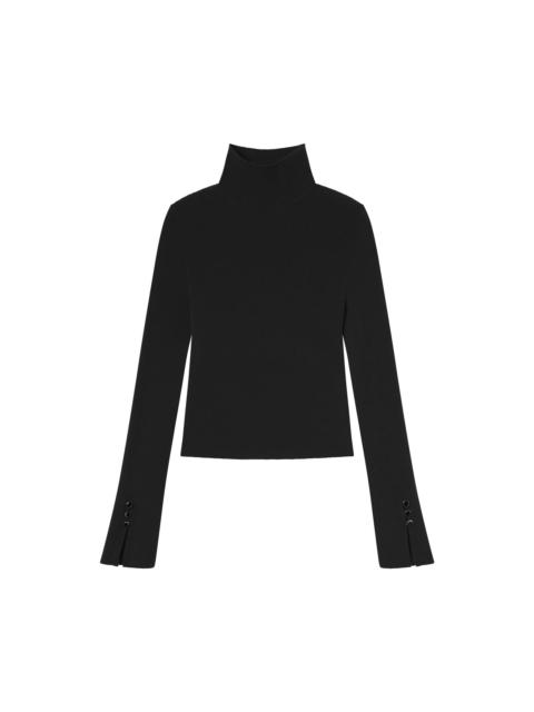 A.L.C. Jett Knit Merino Turtleneck Top