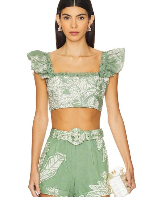 HEMANT & NANDITA Crop Top