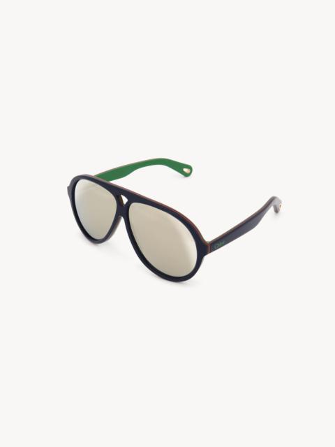 Chloé JASPER AVIATOR SUNGLASSES