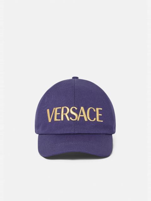 VERSACE Embroidered Logo Cap