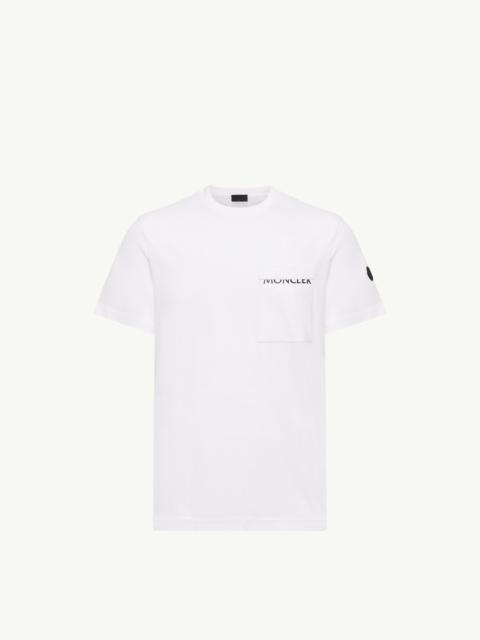 Moncler Logo Cotton Jersey T-Shirt