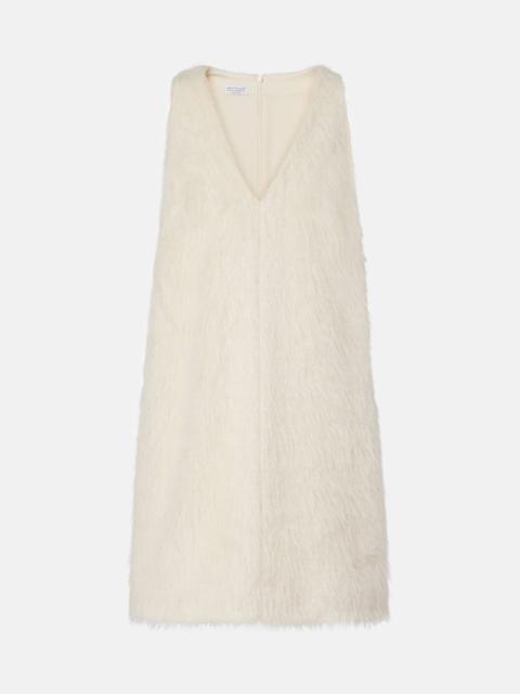 Brunello Cucinelli Alpaca wool-blend minidress