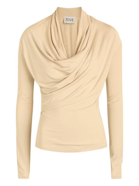 TOVE draped top