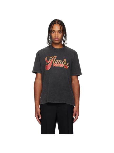 AMIRI Gray Groovy T-shirt