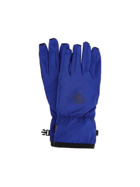 Stone Island 92429 GLOVES SOFT SHELL-R_e.dye® TECHNOLOGY IN RECYCLED POLYESTER WITH POLARTEC® LINING ULTRAMARINE 