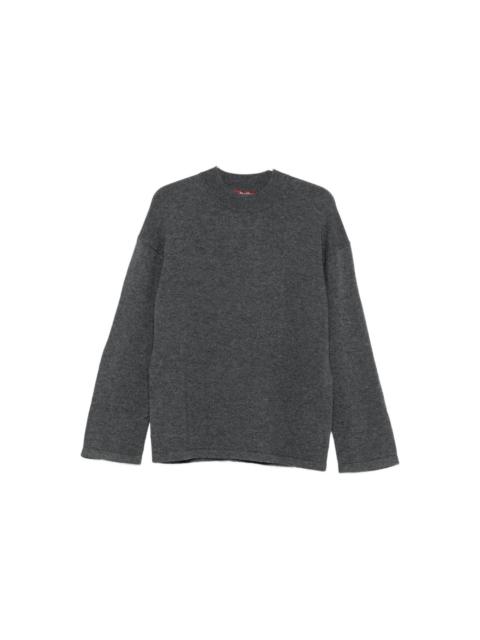 Max Mara Crew Neck Sweater In Cashmere Wool