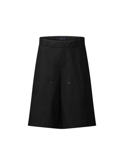 Louis Vuitton Cotton Ripstop Cargo Shorts