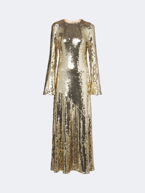 ROTATE Sequined gown