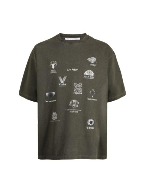 Children of the Discordance graphic-print cotton T-shirt