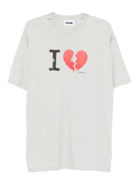 MAGLIANO broken-heart graphic T-shirt