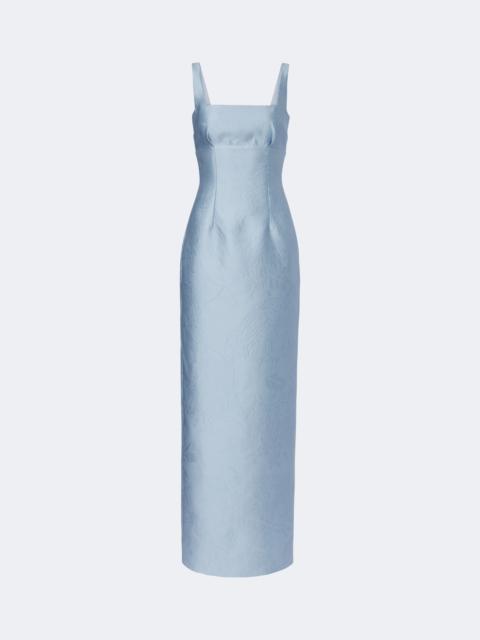 EMILIA WICKSTEAD Micheline floral cloqué gown