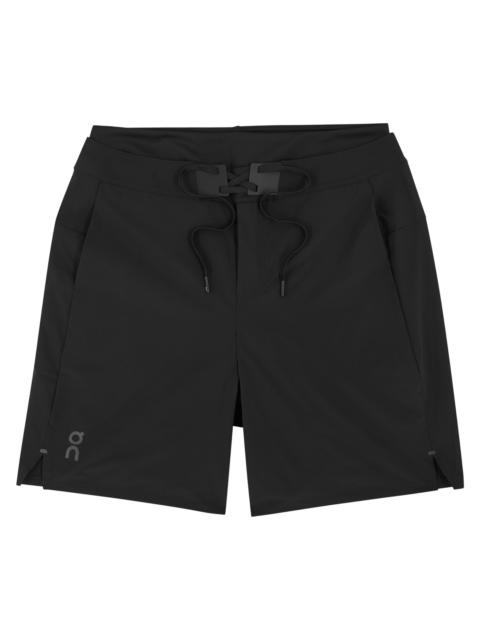 Performance Hybrid stretch-nylon shorts