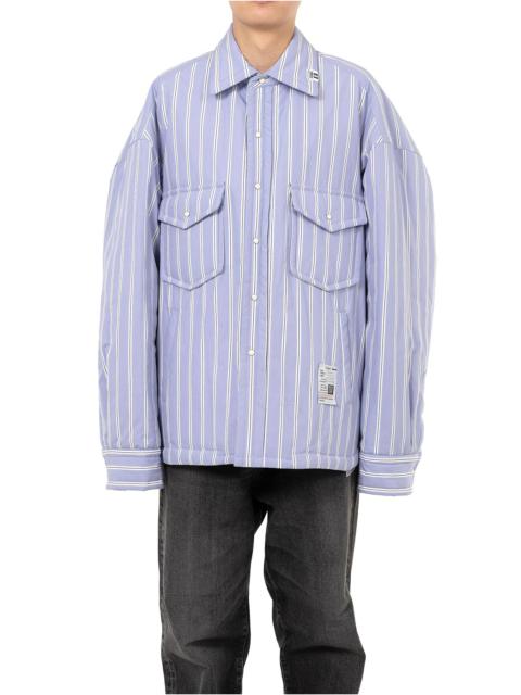 Maison MIHARAYASUHIRO Stripe Puffer Shirt