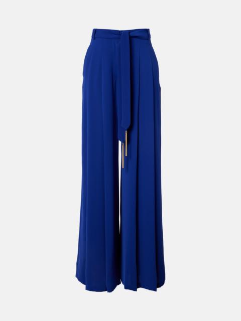 Max Mara Valico pleated wide-leg pants