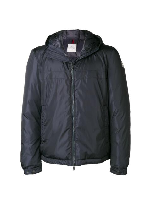 zipped padded jacket