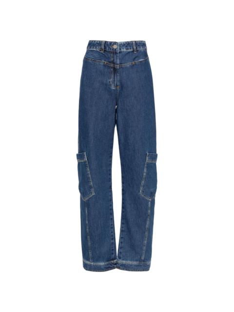 STINE GOYA Dion high-rise loose-cut jeans