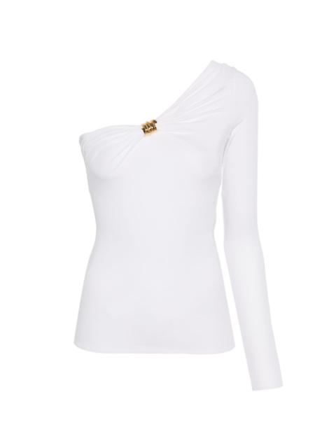 ELISABETTA FRANCHI one-shoulder knot top