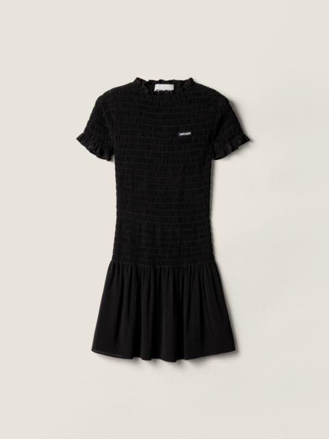 Miu Miu Georgette mini-dress