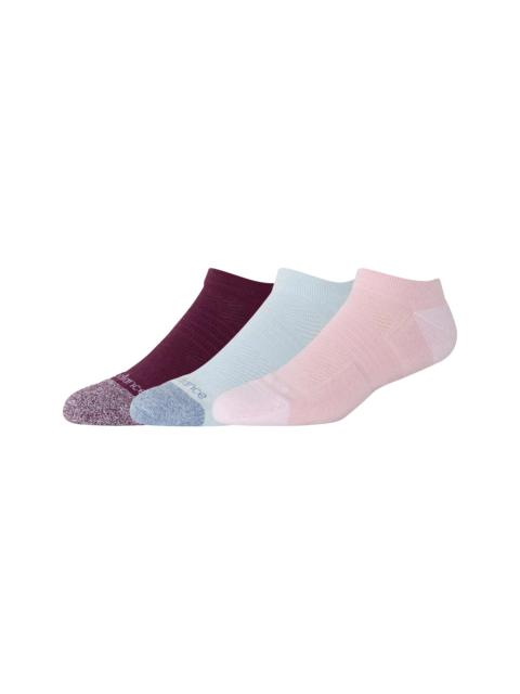 New Balance Unisex Active No Show Socks 3 Pack