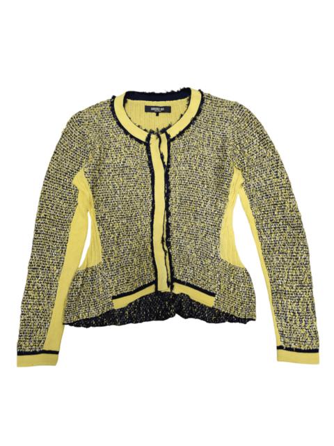 Other Designers Hiroko Koshino Homme - 🔥Y2K HIROKO BIS Tweed Snap Button Cardigan