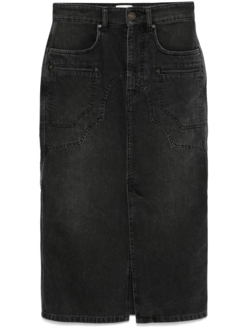Isabel Marant Britt midi skirt